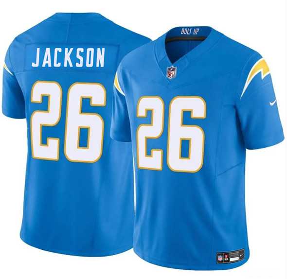 Men & Women & Youth Los Angeles Chargers #26 Donte Jackson Blue 2025 F.U.S.E. Vapor Limited Stitched Jersey,We sell and wholesale Men & Women & Youth Los Angeles Chargers #26 Donte Jackson Blue 2025 F.U.S.E. Vapor Limited Stitched Jersey on line form chian!